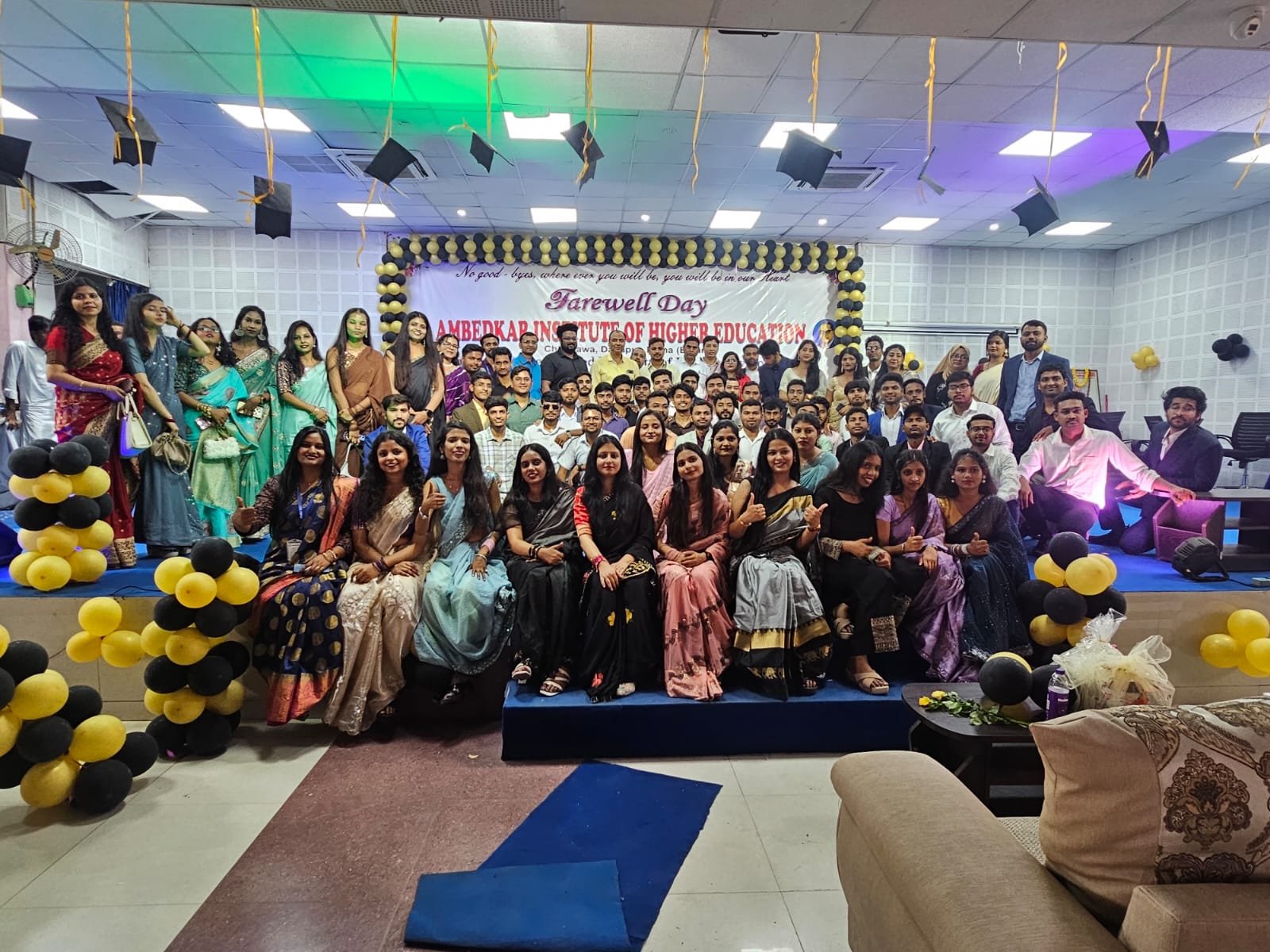 अम्बेदकर इंस्टीट्यूट में फेयरवेल समारोह, छात्र-छात्राओं ने बांधा समां - 13